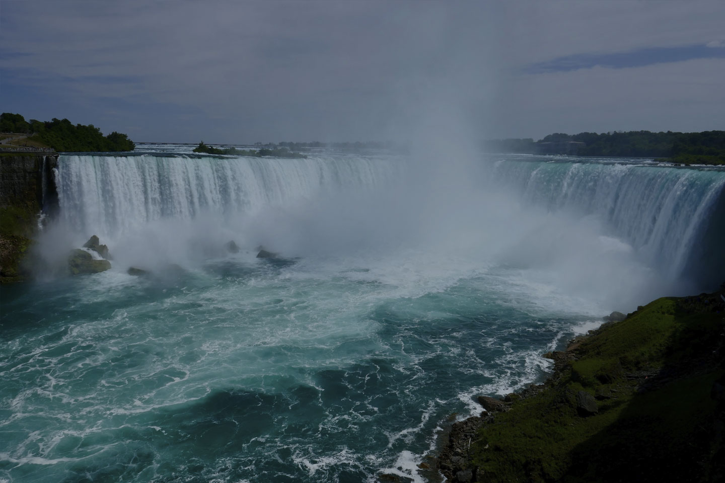 Falls of Niagara falls